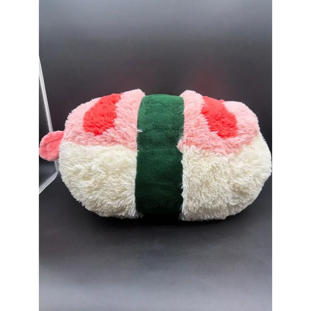 Squishable Comfort Food Shrimp Sushi Plush 18 Inch Nigiri Pink White 2018